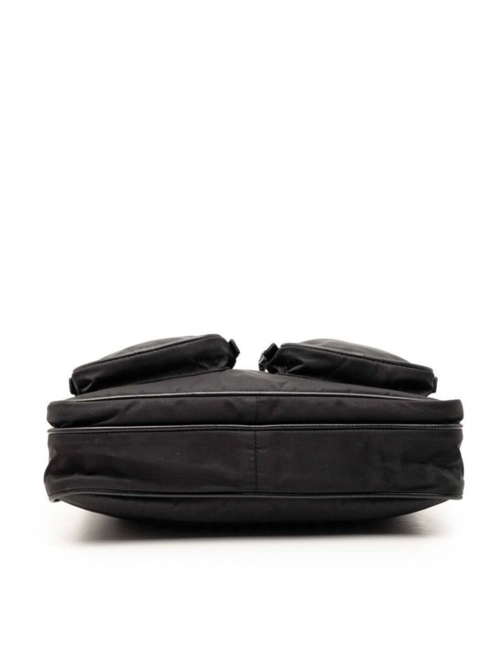 Prada Crossbody Shoulder Bag Black Nylon - Picture 3 of 5